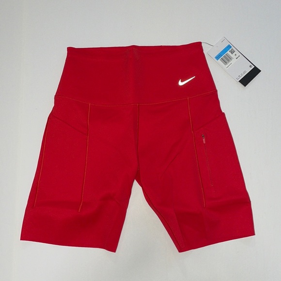 Nike Pants - Nike Go Women’s Firm-Support High-Waisted 8” Biker Shorts w/Pockets